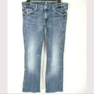 7 for all mankind Jeans Size 31 Distressed Denim